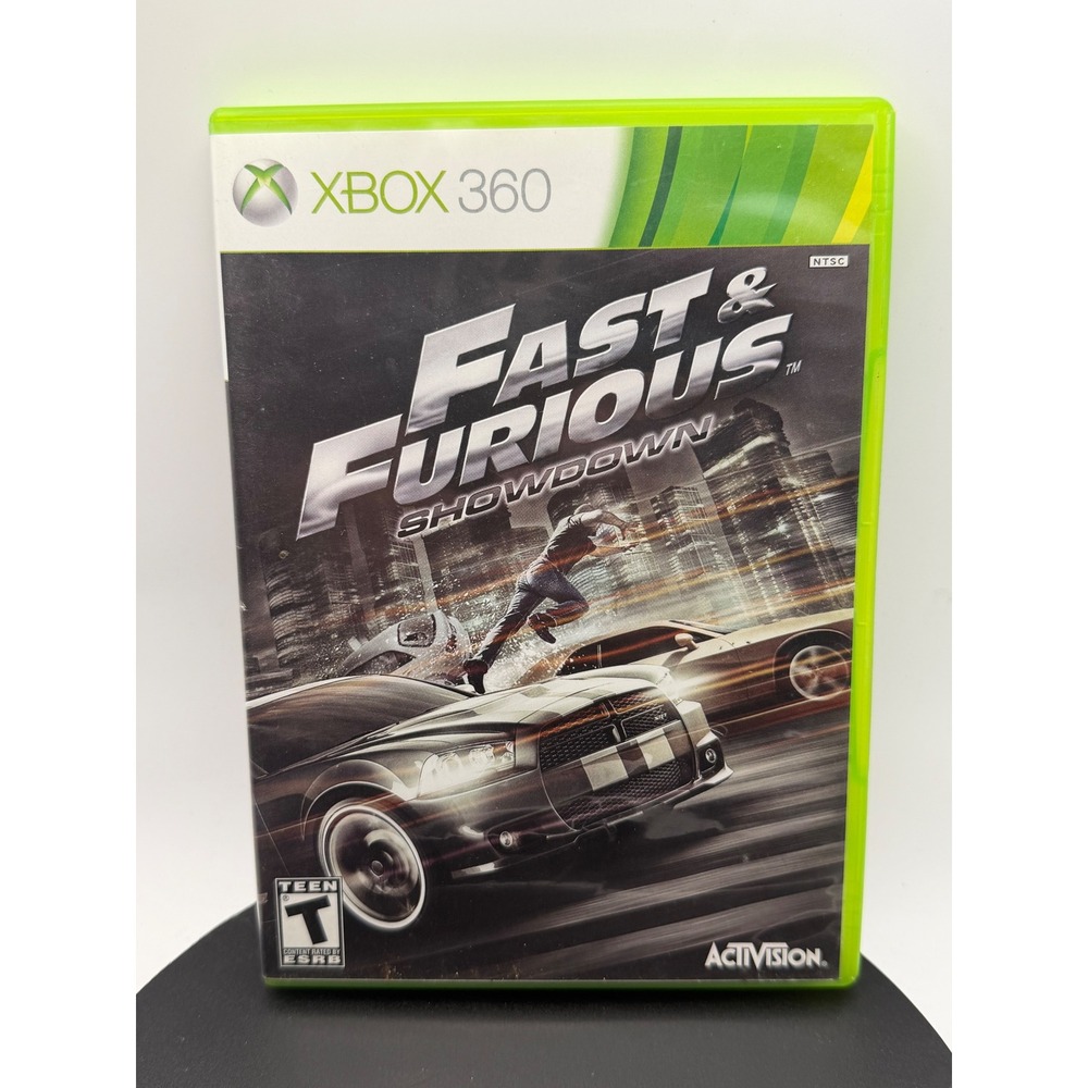 Fast & Furious Showdown Xbox 360 Activision Racing Game Complete CIB NTSC